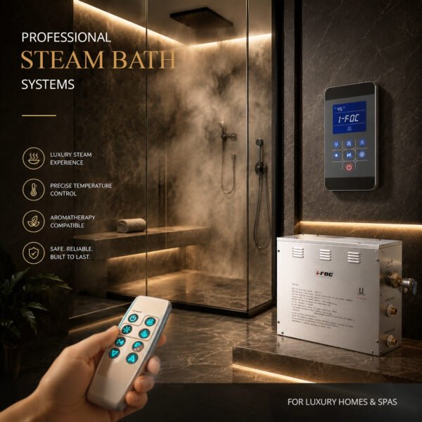 TS165 – 21kW | Luxury Steam Bath Generator