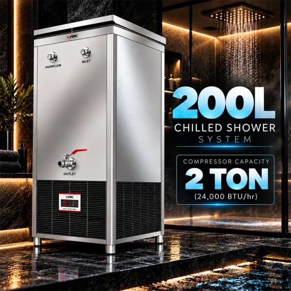 I-FOC 200L Chilled Shower System