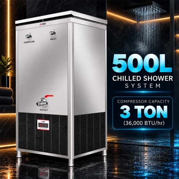 I-FOC 500L Chilled Shower System