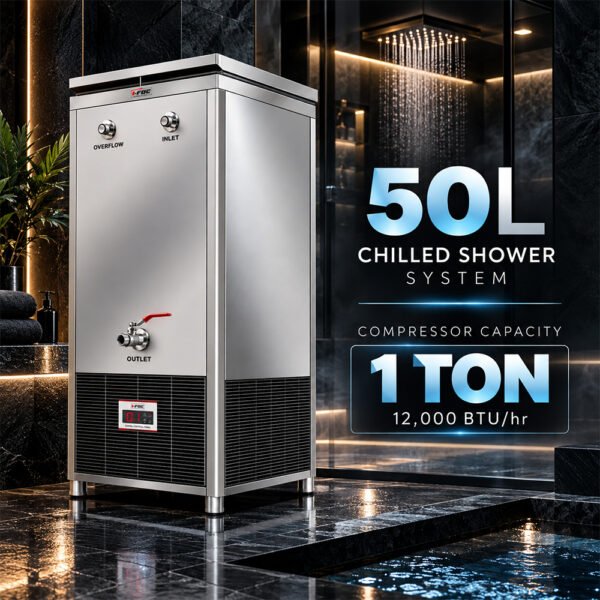 I-FOC 50L Chilled Shower System