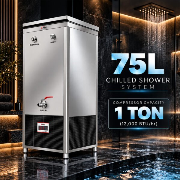 I-FOC 75L Chilled Shower System
